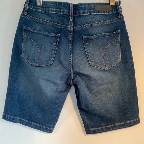 Calvin Klein Shorts Denim Jean Size 28 Bermuda Length - Picture 3 of 7